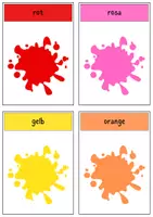 Προεπισκόπηση - Flashcards - die Farben (τα χρώματα) - Flash cards - Εξώφυλλο