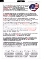 Vorschau - Arbeitsblätter - Lückentext USA - Seite 2