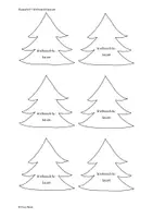 Vorschau - Mal- und Bastelvorlagen - Iris Folding Vorlagen Weihnachten- Werken und Gestalten 3./4. Klasse - Seite 2