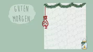 Vorschau - Präsentationen/Tafelbilder - Begrüßungsbild: Winter (digitale Tafel) als PowerPoint und PDF-Version - Seite 1