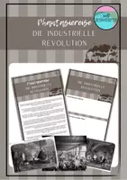 Vorschau - Stundenentwürfe - Industrielle Revolution - Phantasiereise - Deckblatt