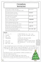 Vorschau - Stundenentwürfe - Einsingen zu Weihnachten: Musik 1.-4.Klasse - Seite 1
