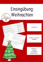 Vorschau - Stundenentwürfe - Einsingen zu Weihnachten: Musik 1.-4.Klasse - Deckblatt