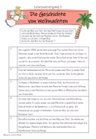Vorschau - Arbeitsblätter - Materialpaket - Lesespurgeschichte und Lesespaziergang - Die Weihnachtsgeschichte - Seite 3