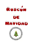 Vista previa - Refuerzo / NEE / Materiales de apoyo - Roscón de Navidad - Portada