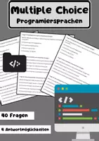 Vorschau - Arbeitsblätter - 40 Multiple-Choice-Fragen Programmiersprachen - Deckblatt