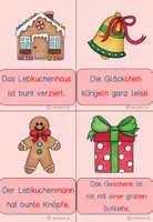 Vorschau - Arbeitsblätter - Schreibspaziergang Weihnachten Klasse 2 - in Silbenschrift - Seite 2