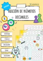 Vista previa - Juegos / Gamificación - Adición de números decimales - Juego de matemáticas - Portada