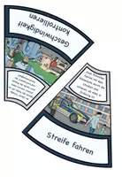 Vorschau - Aufgabenkarten - Legekreis "Welche Aufgaben hat die Polizei?" Achtung, Notfall! DaZ / DaF / Deutsch - Seite 3