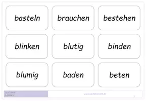 Vorschau - Fördermaterial/Inklusion - Lesetraining: Lesekarten - Materialpaket - Seite 3