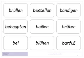 Vorschau - Aufgabenkarten - Lesetraining: b oder d - Lesekarten - Seite 3