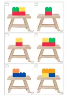 Vorschau - Arbeitsblätter - Ansichten von Spielsteinbauwerken - Seite 1
