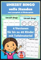 Vorschau - Spiele - Uhrzeit Bingos - volle Stunden - Deckblatt