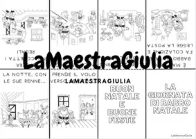 anteprima - Materiale di supporto/inclusione - Libretto giornata Babbo Natale - Pagina di copertina