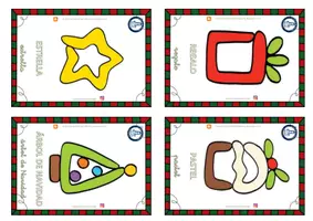 Vista previa - Tarjetas / Manipulativos - ¡Modela la Navidad! - página 2