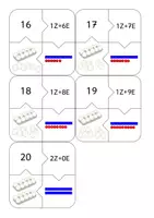 Vorschau - Stationenlernen - Legepuzzle bis 20 - Zehner und Einer - Seite 2