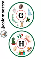 Vista previa - Juegos / Gamificación - JUEGO DE VOCABULARIO NAVIDEÑO - página 3
