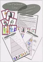 Vorschau - Stundenentwürfe - Geschichte-bili-Medieval Town/City-Population-Pyramid of estate - Deckblatt