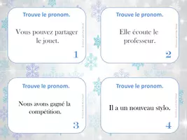 Aperçu - Préparation de séance / Séance complète - Classes de mots variables / Word classes in french - Page 2