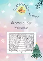 Vorschau - Mal- und Bastelvorlagen - Ausmalbilder Weihnachten 09 - Deckblatt