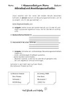 Vorschau - Arbeitsblätter - Klassenarbeit Bewerbung und Lebenslauf - Seite 3
