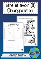 Vorschau - Arbeitsblätter - être et avoir (II) (Übungsblätter) - Deckblatt