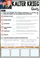 Vorschau - Arbeitsblätter - Kalter Krieg Test Quiz & Arbeitsblätter - Differenzierte Herangehensweise - Ost-West-Konflikt - Seite 2