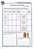 Vorschau - Stundenentwürfe - The USA and immigration - Living Undocumented - Seite 1