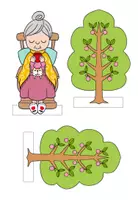 Vorschau - Arbeitsblätter - Rotkäppchen - Erzähltheater - Arbeitsblätter - Seite 2