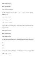 Vorschau - Arbeitsblätter - 40 Multiple-Choice-Fragen französisches Alphabet - Seite 3