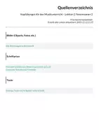 Vorschau - Unterrichtsreihen - Kopfübungen für den Musikunterricht - Lektion 2: Notennamen 2 - Seite 1