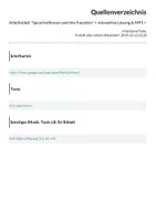 Vorschau - Arbeitsblätter - Arbeitsblatt "Sprachreflexion und ihre Facetten" + interaktive Lösung & MP3 + - Seite 1