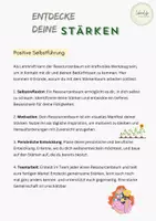 Vorschau - Arbeitsblätter - Meine Stärken als Lehrkraft / Lehrer*in aktivieren #Silvesterknaller23 - Seite 3
