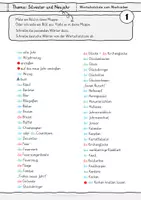 Vorschau - Merkblätter - Silvester & Neujahr - Wortschatz - Wörterliste DaZ - Vokabelheft - deutsche Vokabelliste - Vokabeln abschreiben - Seite 2