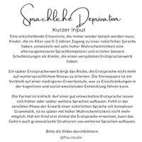Vorschau - Fördermaterial/Inklusion - Informationsmaterial für Fachkräfte: sprachliche Deprivation in Bezug auf Gebärdensprache - Seite 2