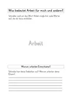 Vorschau - Arbeitsblätter - Materialpaket: AB zu Berufen - Deckblatt