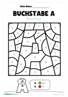 Vorschau - Arbeitsblätter - Bundle: 52 Ausmalbilder Buchstaben A-Z - Seite 2