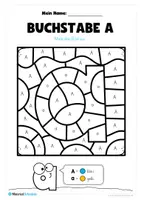 Vorschau - Arbeitsblätter - Bundle: 52 Ausmalbilder Buchstaben A-Z - Seite 3