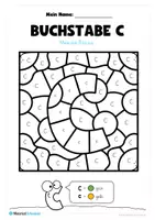 Vorschau - Arbeitsblätter - Buchstabe C/c: Ausmalbilder - Seite 2
