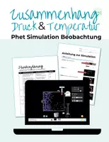 Vorschau - Arbeitsblätter - Zusammenhang Druck Temperatur Phet Simulation Beobachtung - Seite 1