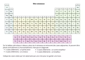 Aperçu - Jeux - Bataille navale - Tableau périodique - Page 3