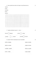 Vorschau - Klassenarbeiten - Klassenarbeit Mathe Klasse 4 - Seite 1