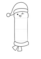 Vorschau - Mal- und Bastelvorlagen - Weihnachten Maulmonster basteln - Seite 3