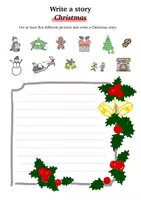 Vorschau - Arbeitsblätter - Materialpaket Christmas, Englisch, Klasse 5-8, Vocabulary, Writing and Speaking - Seite 1