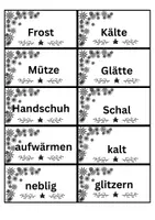 Vorschau - Aufgabenkarten - Winterwörter erlaufen: Lauftraining zum ausdauernden Laufen im Sportunterricht - Seite 1