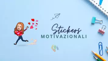 anteprima - Materiale di supporto/inclusione - Stickers Motivazionali come strumento di feedback - Pagina di copertina