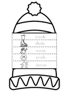 Vorschau - Arbeitsblätter - WINTER ACTIVITIES FLIPBOOK - Seite 1