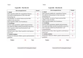 Vorschau - Arbeitsblätter - Dein "Ich" in einem Leporello - Seite 1