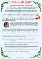 Aperçu - Feuilles d'exercices - Activité de Noël 🎄 Français Langue Étrangère - Page 2