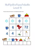Vorschau - Stationenlernen - Multiplikationstabellen - Level 4 - Seite 3